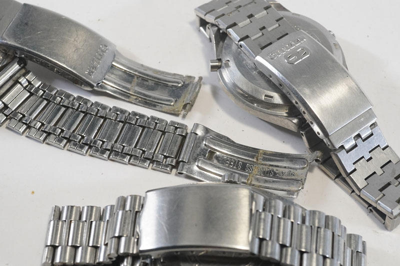 1円~【L76】CITIZEN/シチズン コスモトロン 4-790600TA/セブンスター V2 4-770561/レオパール 4-720407 自動巻き メンズ 腕時計 まとめ3点_画像5