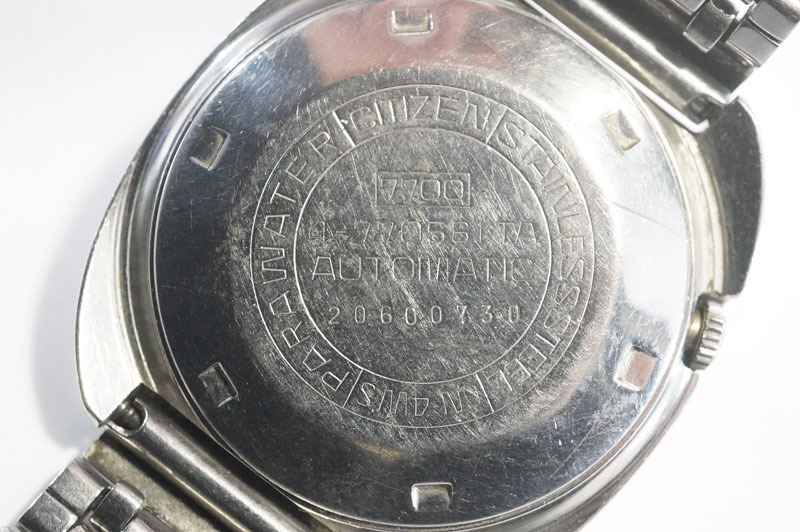 1円~【L76】CITIZEN/シチズン コスモトロン 4-790600TA/セブンスター V2 4-770561/レオパール 4-720407 自動巻き メンズ 腕時計 まとめ3点_画像7