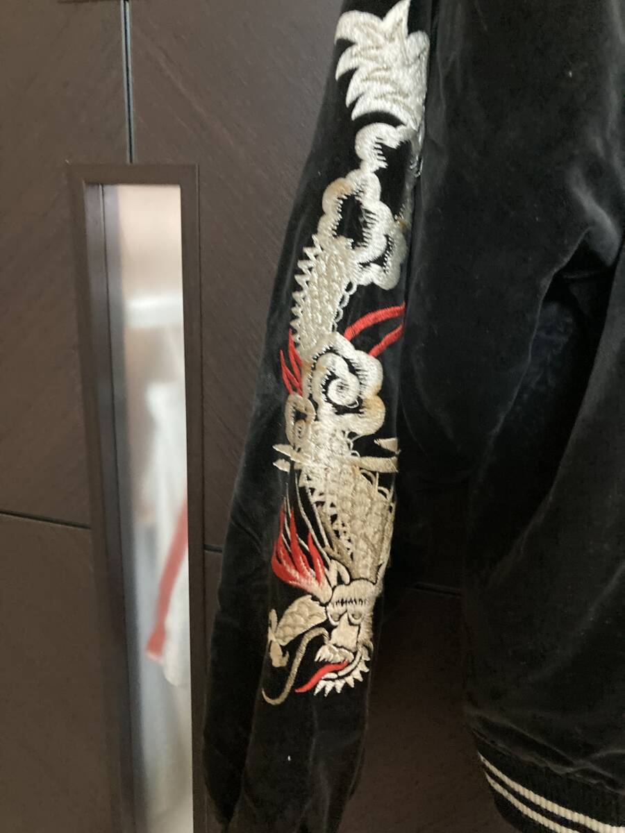 スカジャン　ベロア　ブランド不明_画像5