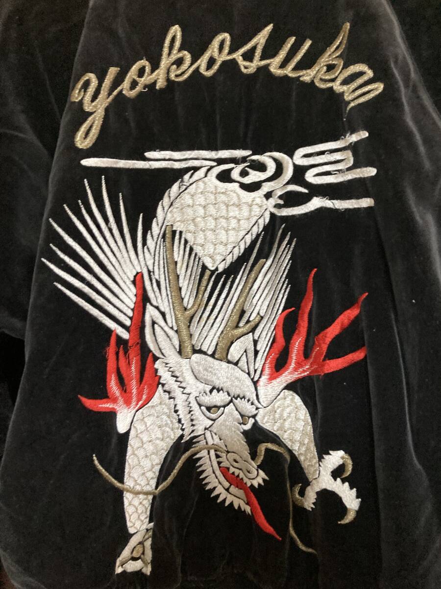 スカジャン　ベロア　ブランド不明_画像6