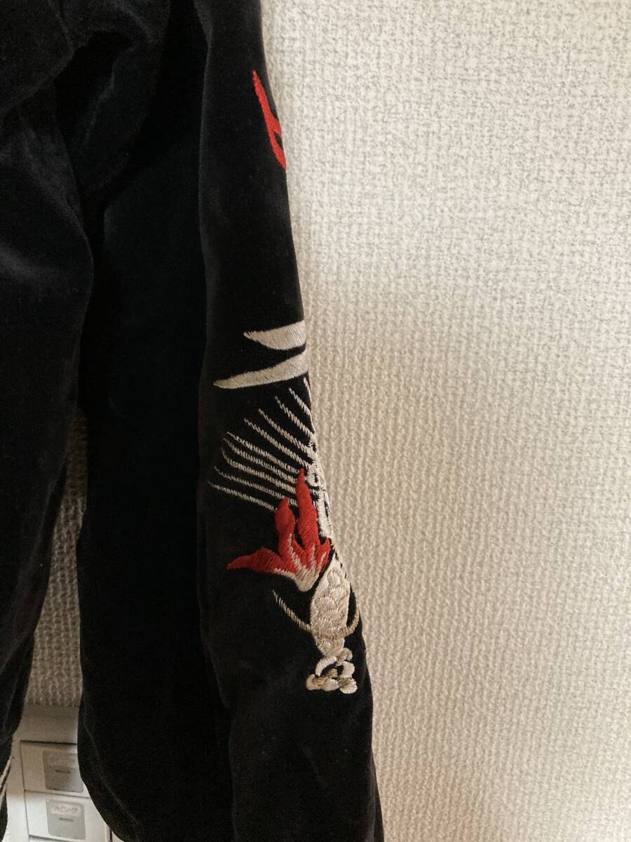 スカジャン　ベロア　ブランド不明_画像7