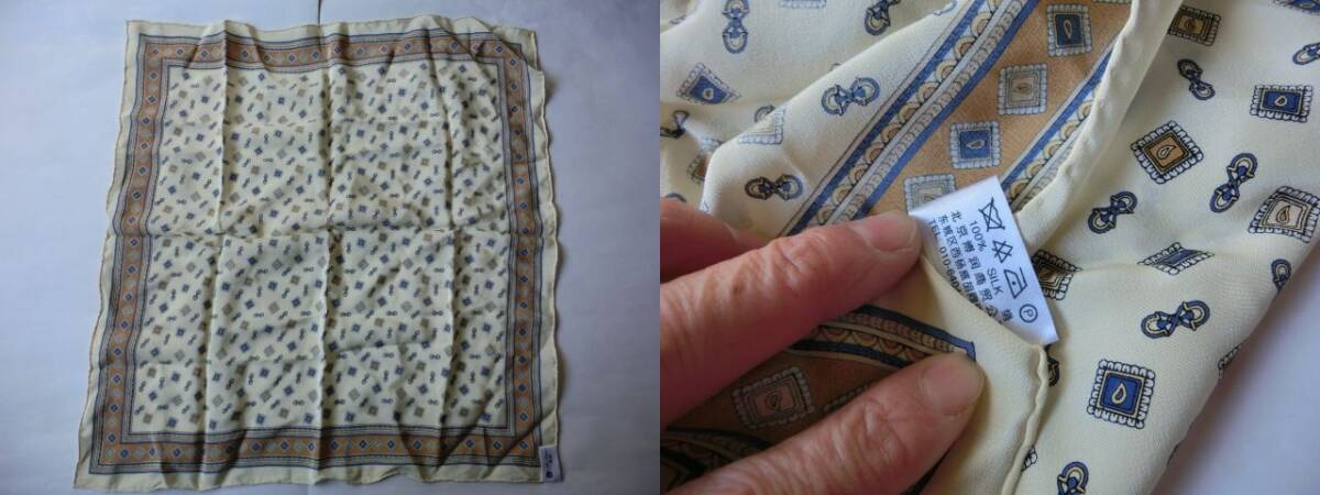 スカーフ5枚 シルクスカーフ他 1 大判あり_画像8