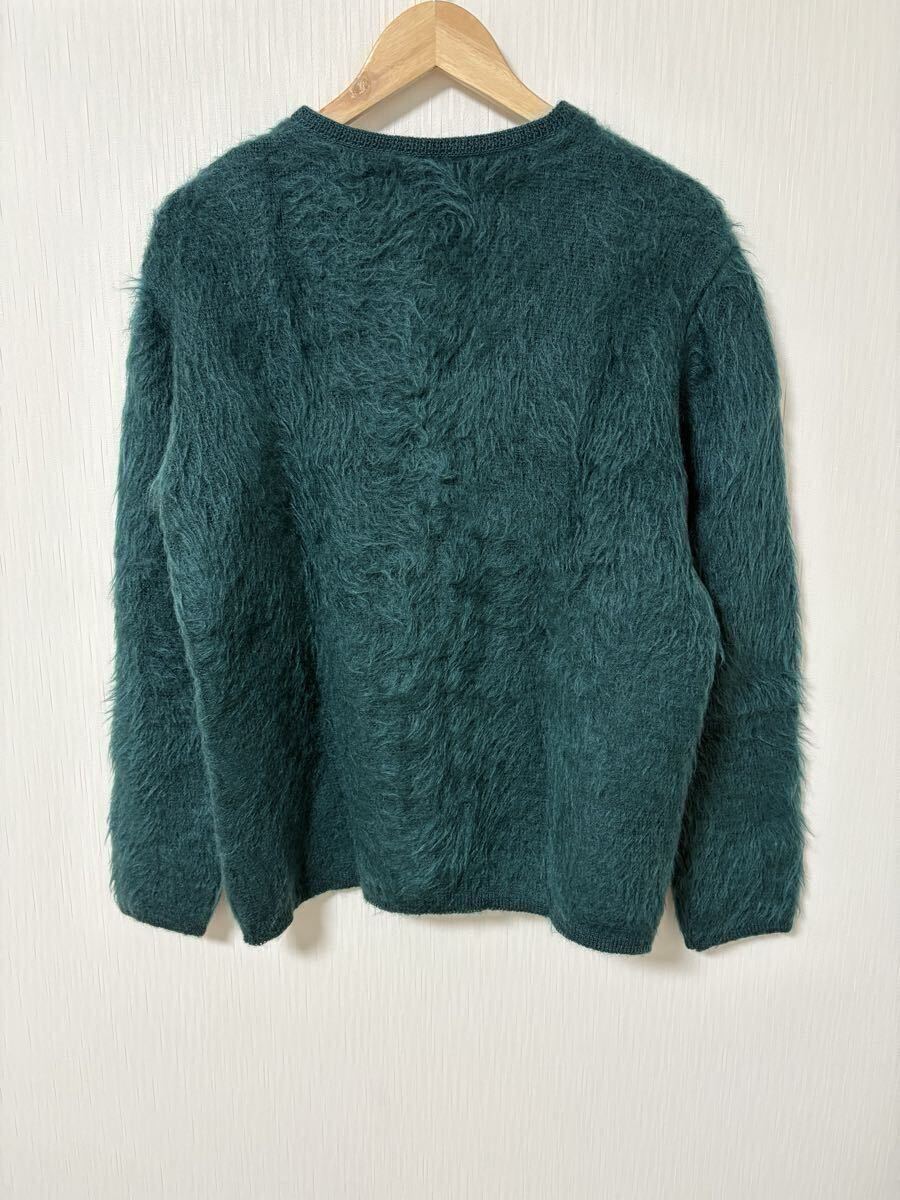 TENDERLOIN テンダーロイン T-MOHAIR CARDIGAN モヘアカーディガン エメラルドグリーン サイズ S_画像7