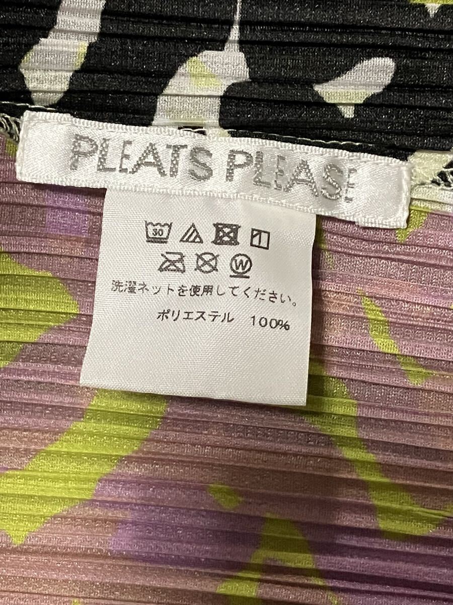 PLEATS PLEASE プリーツプリーズ ☆ イッセイミヤケ ISSEY MIYAKE ☆ 個性的 上着 前ボタンに特徴 トップス　未使用に近い_画像7