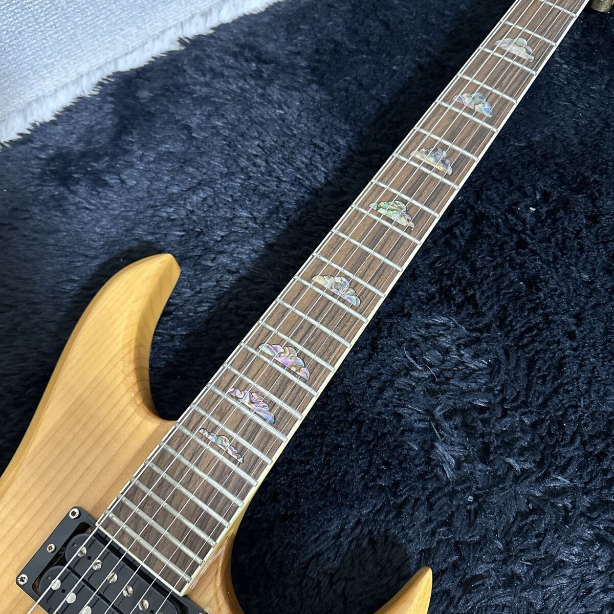 激レア 高級 1円スタート B.C.Rich ビーシーリッチ Bich スルーネック 変形 エレキギター クラウンインレイ 弦楽器 1円~_画像2