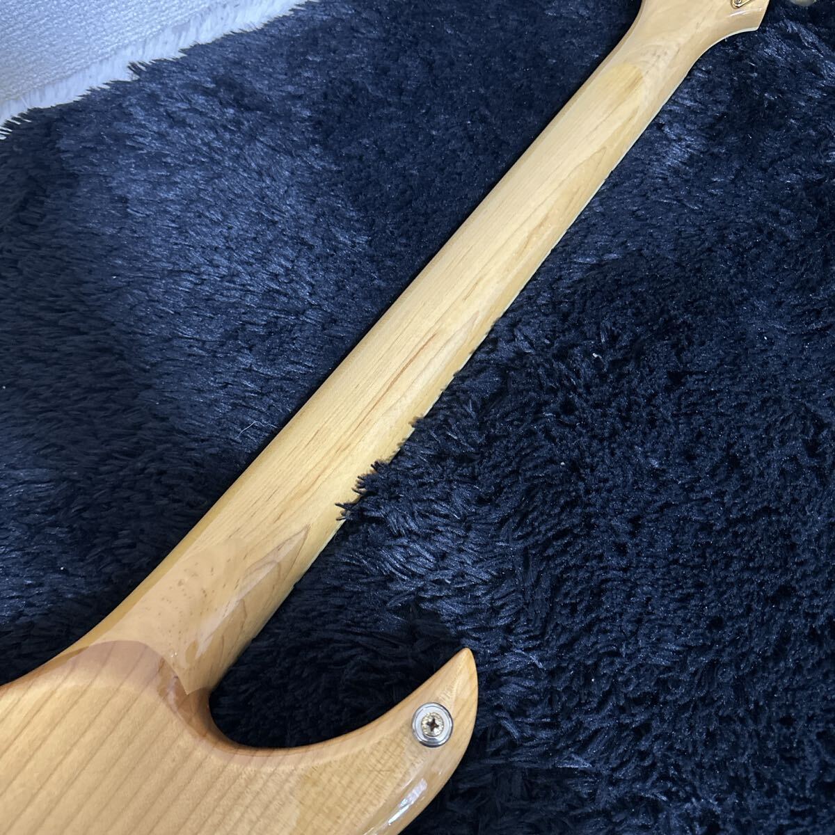 激レア 高級 1円スタート B.C.Rich ビーシーリッチ Bich スルーネック 変形 エレキギター クラウンインレイ 弦楽器 1円~_画像5