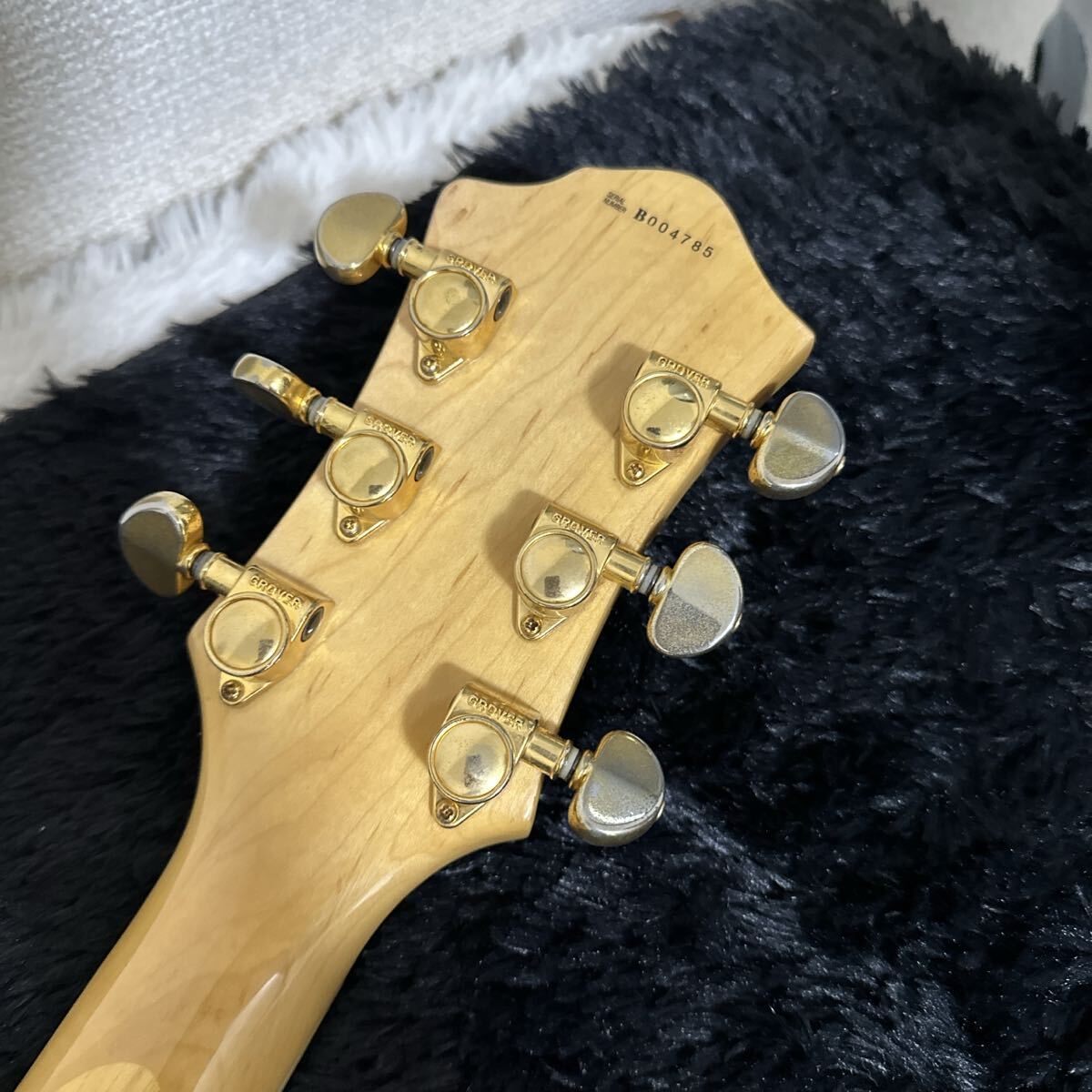 激レア 高級 1円スタート B.C.Rich ビーシーリッチ Bich スルーネック 変形 エレキギター クラウンインレイ 弦楽器 1円~_画像6