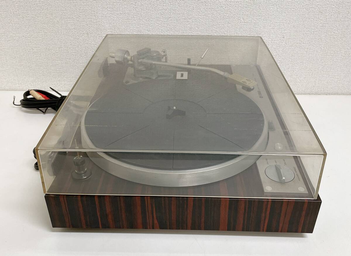 【YAMAHA ヤマハ YP-D51 ターンテーブル レコードプレーヤー】レトロ/再生機器/インテリア/現状品/A711-418_画像4