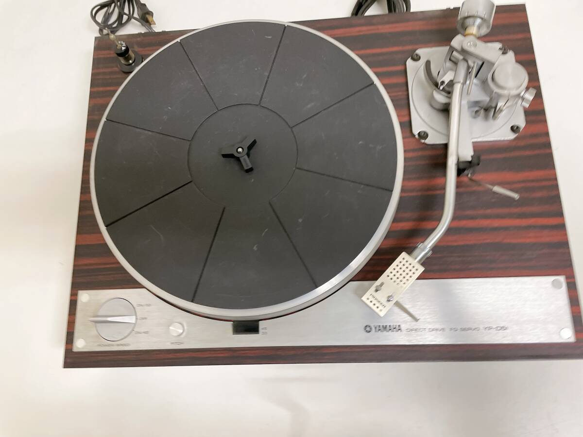 【YAMAHA ヤマハ YP-D51 ターンテーブル レコードプレーヤー】レトロ/再生機器/インテリア/現状品/A711-418_画像5