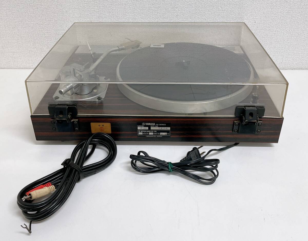【YAMAHA ヤマハ YP-D51 ターンテーブル レコードプレーヤー】レトロ/再生機器/インテリア/現状品/A711-418_画像3