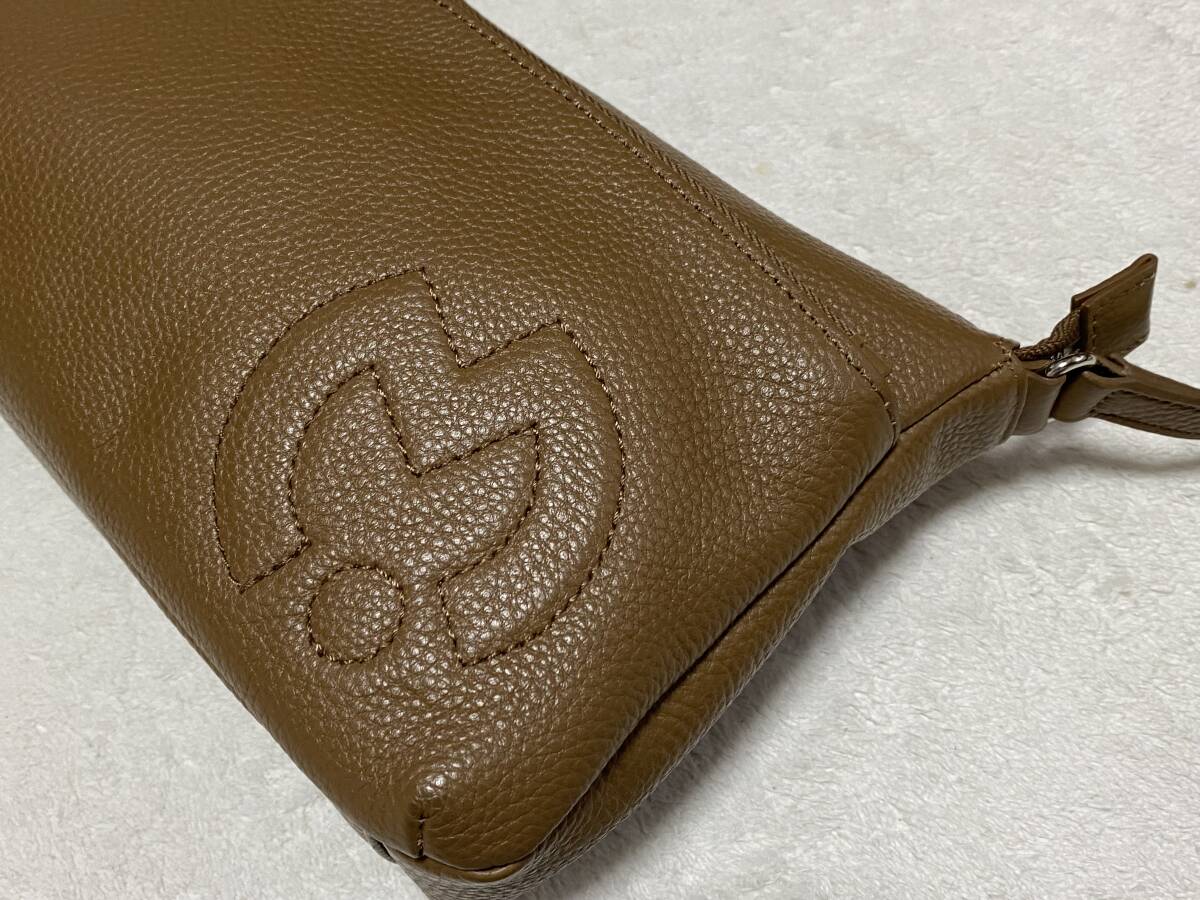 ★美品【mila schon/ミラショーン】婦人本革製ショルダーバッグ★_画像3