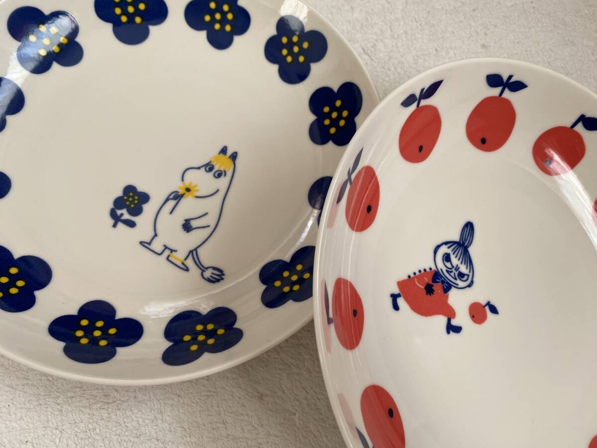 ★新品【MOOMIN/ムーミン】パスタカレー皿２枚セット（yamaka・日本製）★_画像3
