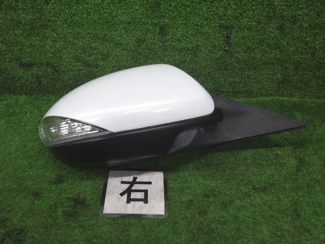 ★ 即決あり H24年 アテンザ DBA-GHEFW 右 ドアミラー 8P サイドミラー G39A-69-12ZC 白パール 34K 動作確認済 [ZNo:07022911]_画像1