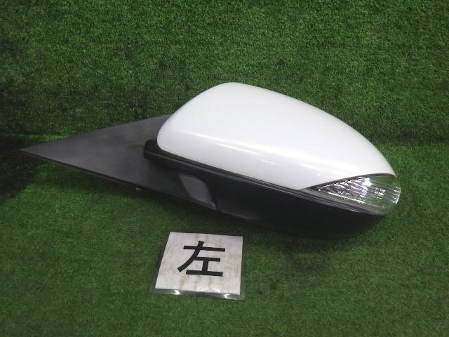 ★ 即決あり H24年 アテンザ DBA-GHEFW 左 ドアミラー サイドミラー G39A-69-18ZC 白パール 34K [ZNo:07022910]_画像1
