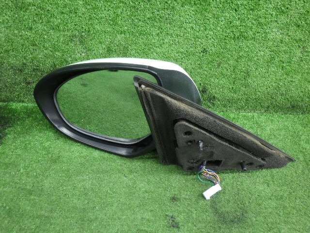 ★ 即決あり H24年 アテンザ DBA-GHEFW 左 ドアミラー サイドミラー G39A-69-18ZC 白パール 34K [ZNo:07022910]_画像2