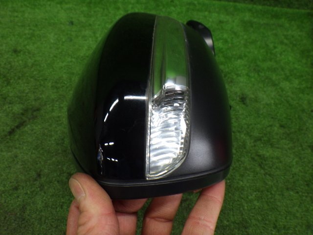 # 目立つ傷無 即決あり H25年 プジョー 208 ABA-A95F01 右 ドアミラー 6P5P サイドミラー 黒パール KTV 動作確認済 [ZNo:07011355]_画像5