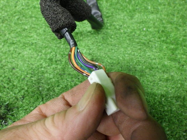 ★ 即決あり H28年 デミオ LDA-DJ5FS DJ 右 ドアミラー 7P サイドミラー D09L-69-121C 黒パール 41W 動作確認済 [ZNo:07014277]_画像4