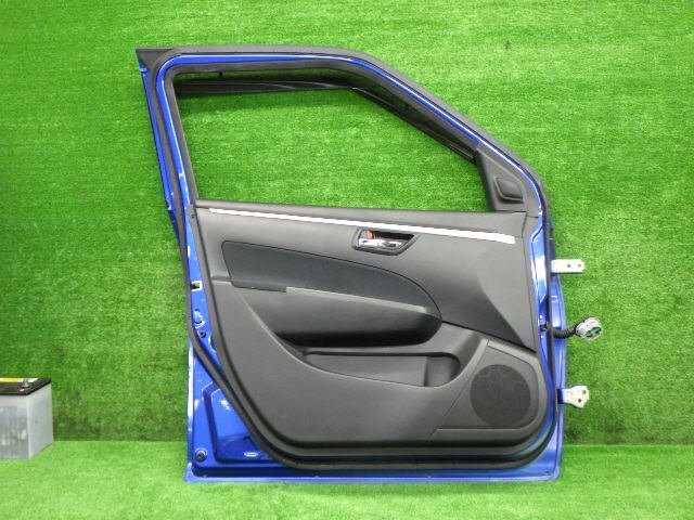 ★ 即決あり H22年 スイフト ZD72S 左 フロントドア 助手席 68002-71L00 青 ZRZ ※個人宅不可(福山通運支店止め)[ZNo:05000605]_画像8