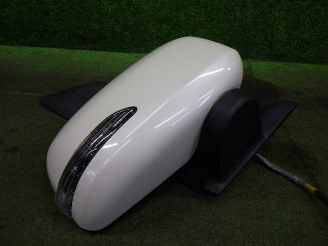 ★ 即決あり H26年 ルクラ DBA-L455F 右 ドアミラー サイドミラー 87910-B2B40 白パール W24 [ZNo:04029830]_画像6