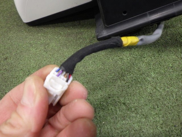 ★ 即決あり H26年 ルクラ DBA-L455F 右 ドアミラー サイドミラー 87910-B2B40 白パール W24 [ZNo:04029830]_画像3