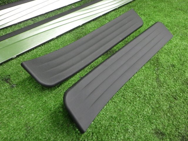 # H24年 フーガ Y51 スカッフプレート 4枚 1台分 セット キッキングプレート フロントのみ ステンレス製 [ZNo:05017736]_画像8