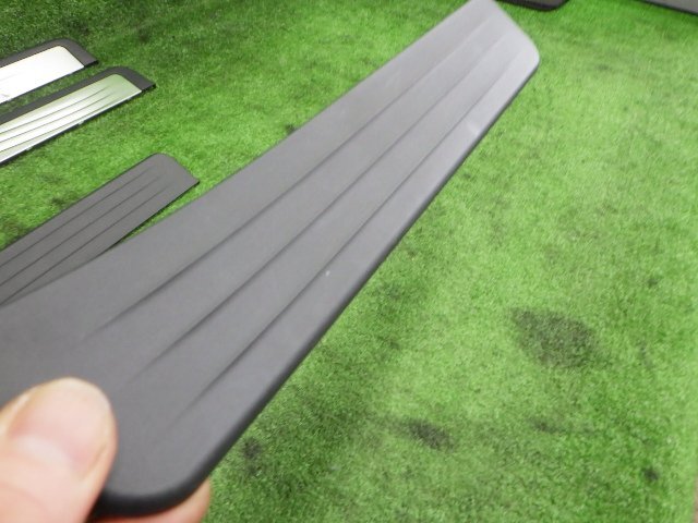 # H24年 フーガ Y51 スカッフプレート 4枚 1台分 セット キッキングプレート フロントのみ ステンレス製 [ZNo:05017736]_画像9