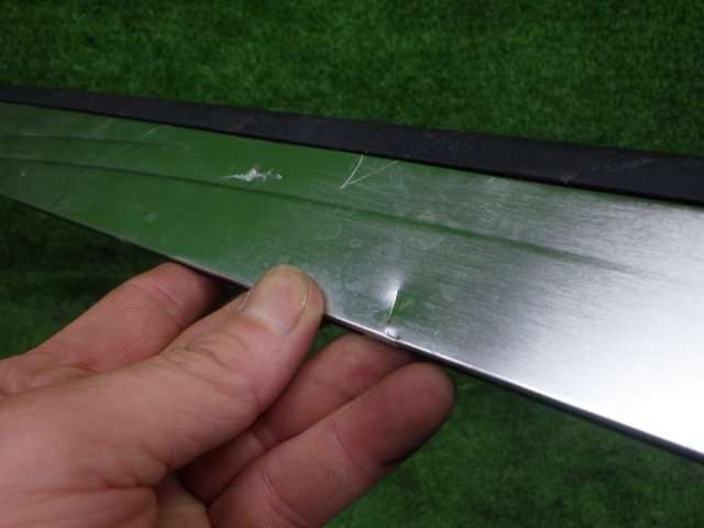 # H24年 フーガ Y51 スカッフプレート 4枚 1台分 セット キッキングプレート フロントのみ ステンレス製 [ZNo:05017736]_画像7