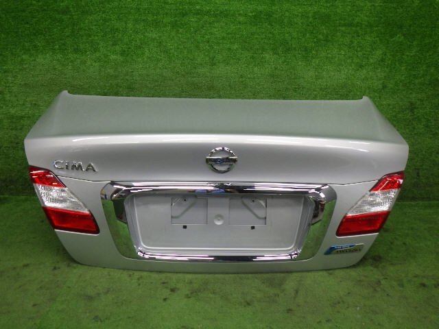 ★ 目立つ傷無 H25年 シーマ HGY51 Y51 トランク H430M-1MEMD シルバー K23 フーガ ※個人宅不可(福山通運支店止め)[ZNo:07023520]_画像1