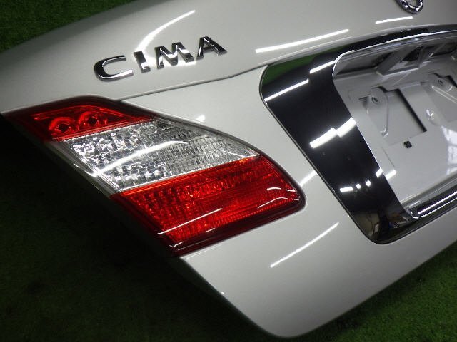 ★ 目立つ傷無 H25年 シーマ HGY51 Y51 トランク H430M-1MEMD シルバー K23 フーガ ※個人宅不可(福山通運支店止め)[ZNo:07023520]_画像4