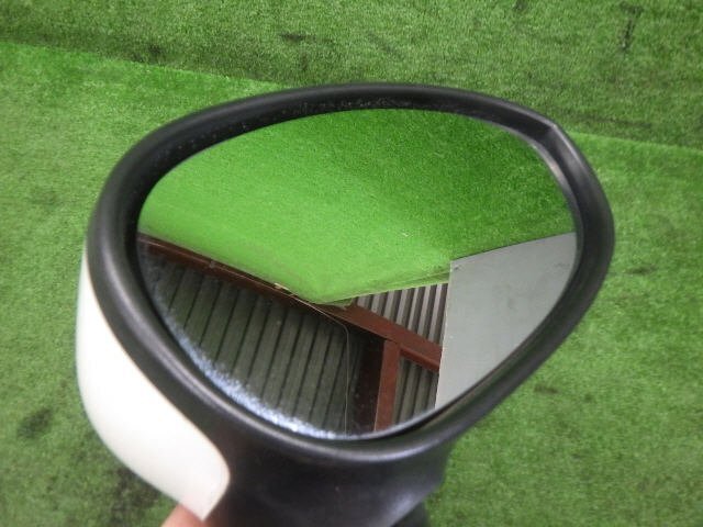 ★ 目立つ傷無 即決あり H23年 フィアット 500 ABA-31212 右 ドアミラー サイドミラー 白パール 268 動作確認済 [ZNo:07015238]_画像3