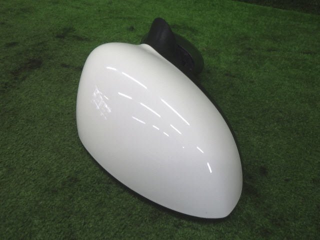 ★ 目立つ傷無 即決あり H23年 フィアット 500 ABA-31212 右 ドアミラー サイドミラー 白パール 268 動作確認済 [ZNo:07015238]_画像7