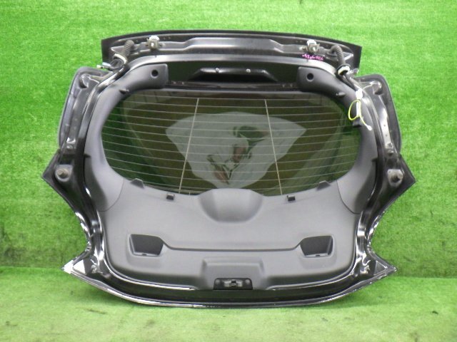 # 凹み無 H25年 プジョー 208 ABA-A95F01 バックドア リアゲート 黒パール KTV ※個人宅不可(福山通運支店止め)[ZNo:07011356]_画像9