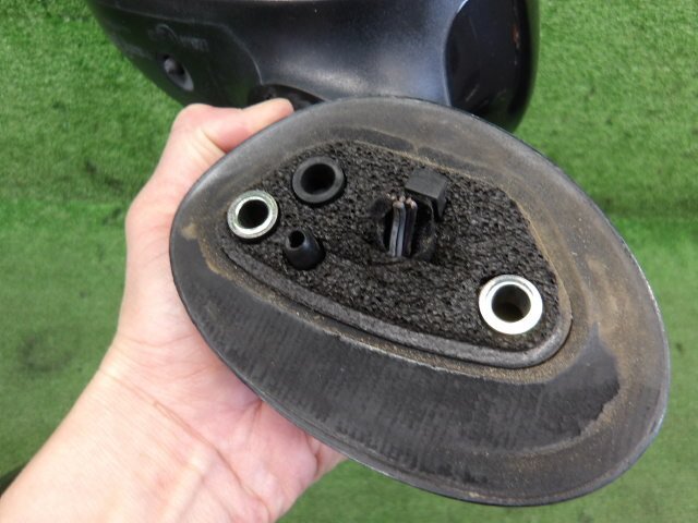 # 即決あり H23年 フィアット 500 ABA-31209 右H ドアミラー 左右 セット 電動可倒 サイドミラー 黒パール 876 動作確認済 [ZNo:07025792]_画像10