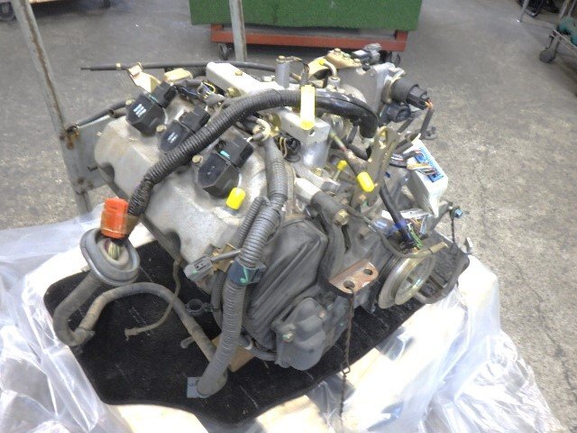 # 低走行!! H12年 アクティ HA7 エンジン E07Z 12100-PFB-010/11000-PFE-J00 1.8万km 現状販売 ※個人宅不可(福山通運支店止め)[07017981]_画像2