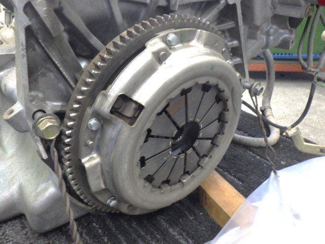 # 低走行!! H12年 アクティ HA7 エンジン E07Z 12100-PFB-010/11000-PFE-J00 1.8万km 現状販売 ※個人宅不可(福山通運支店止め)[07017981]_画像7