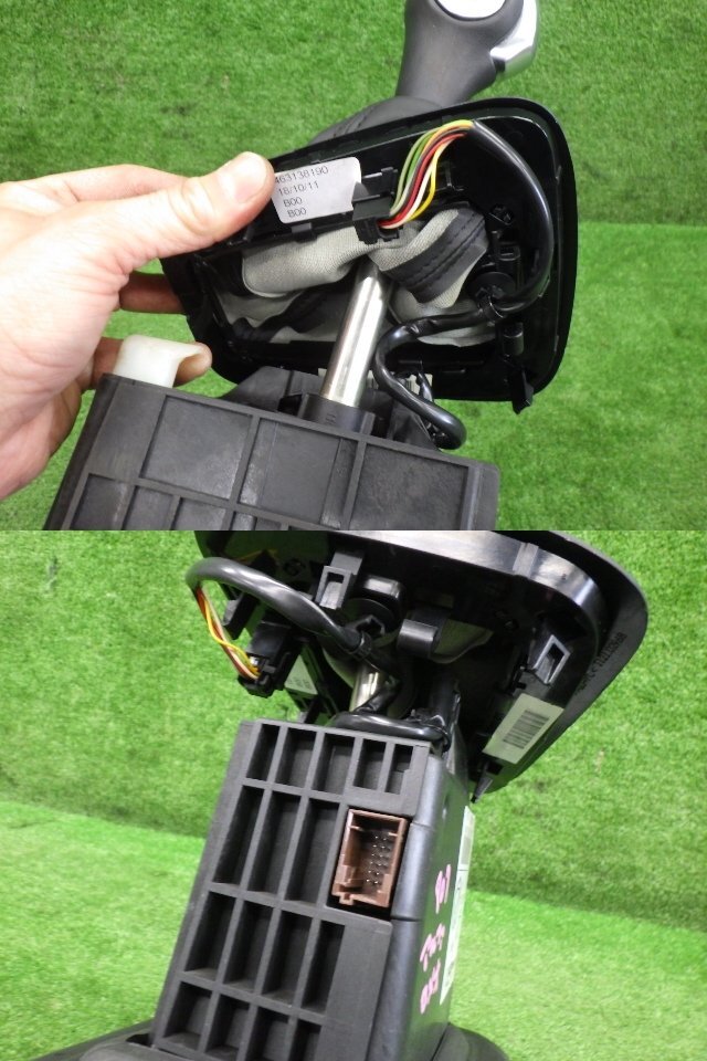 # H24年 アルファロメオ ジュリエッタ ABA-94014 シフトレバー 111192163 64,853km シフト ノブ ブーツ AT オートマ [ZNo:07006360]_画像8