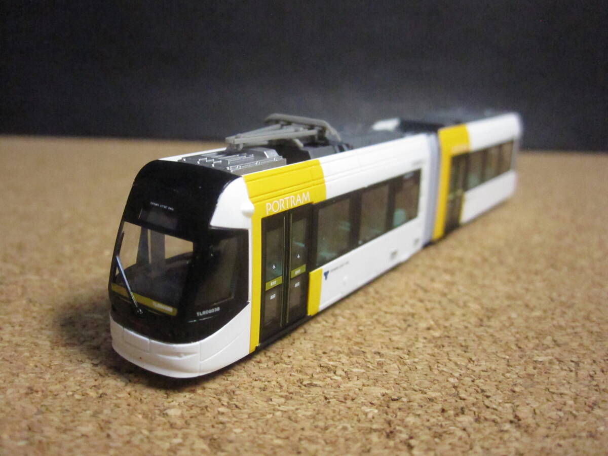 ☆富山ライトレール TLR0603 (黄色)☆1/150(ジオコレ)☆TOMYTEC(トミーテック)☆鉄道コレクション☆美品☆_画像2