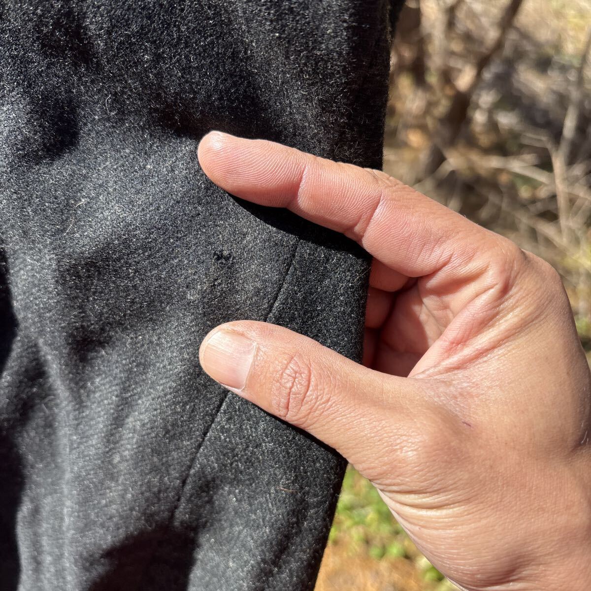 大正昭和初期【鳶コート③】毛皮襟トンビコートインバネス二重回し日本の古い服 JAPAN VINTAGE 戦前 古着 ジャパンヴィンテージ大正ロマン_画像5