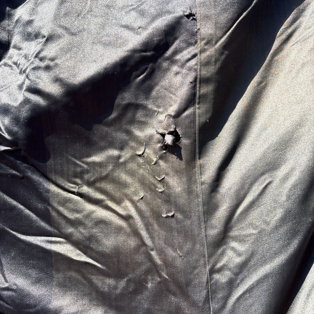 大正昭和初期【鳶コート③】毛皮襟トンビコートインバネス二重回し日本の古い服 JAPAN VINTAGE 戦前 古着 ジャパンヴィンテージ大正ロマン_画像9