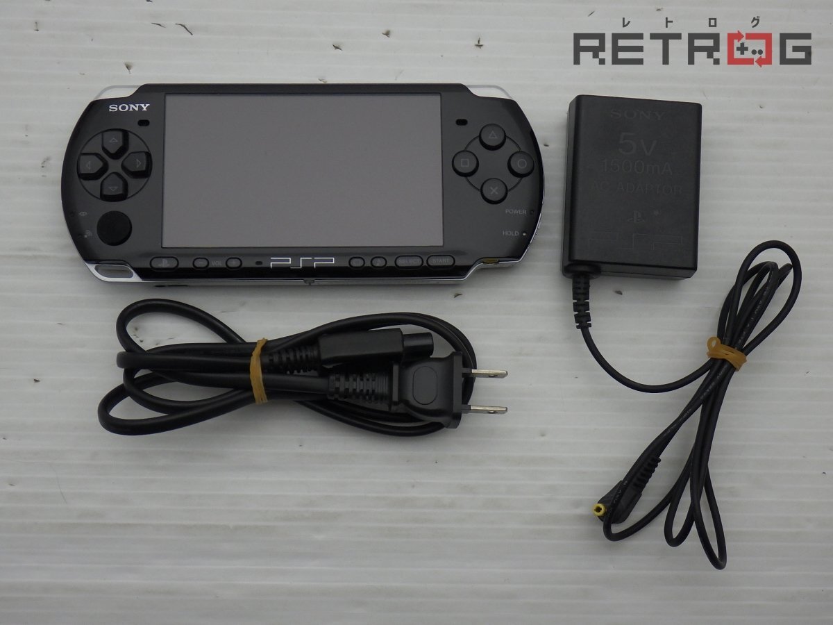 【動作品】PSP本体（PSP-3000/ピアノブラック） PSP_画像1