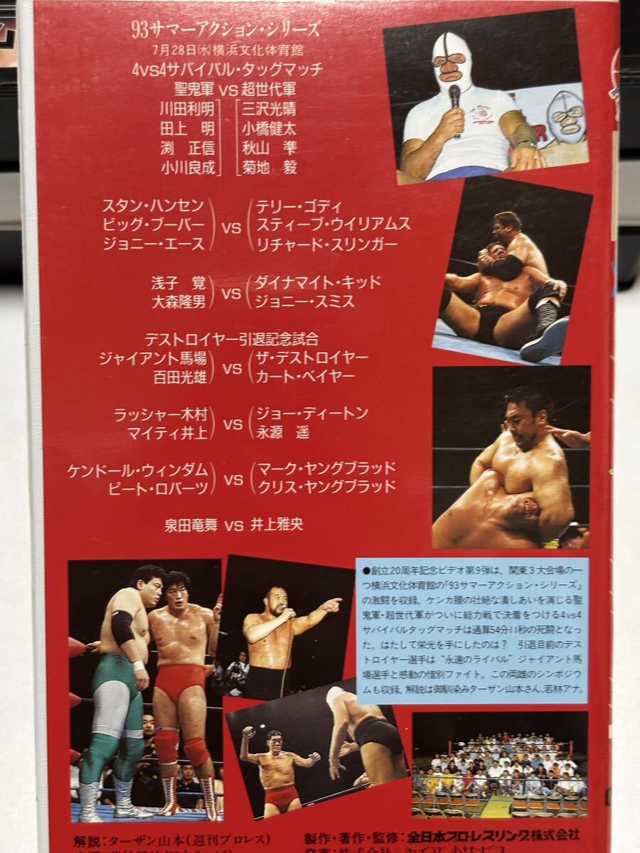 VHS ザサバイバルタッグマッチ　デストロイヤー引退試合_画像2