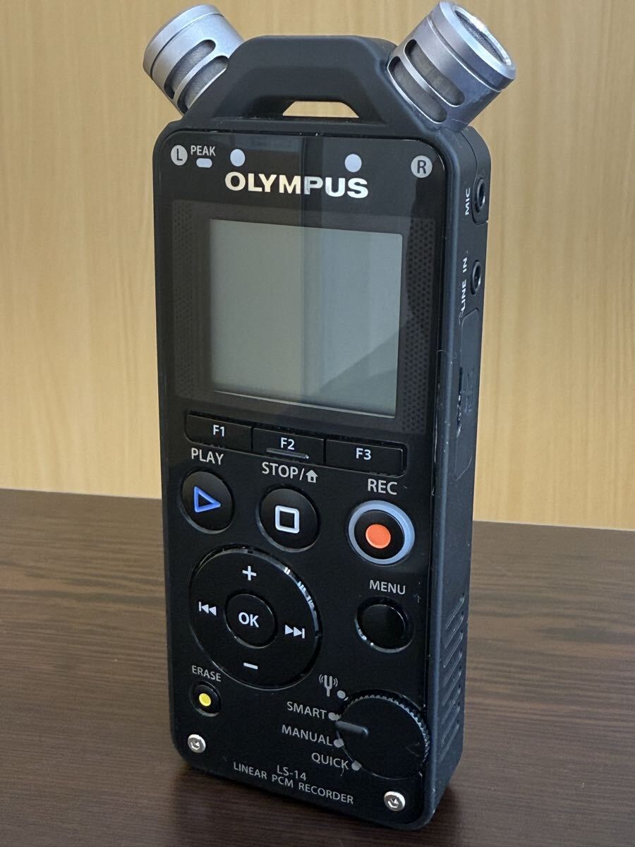 OLYMPUS Olympus LINEAR PCM RECODER linear PCM магнитофон LS-14 IC магнитофон звуковая аппаратура 