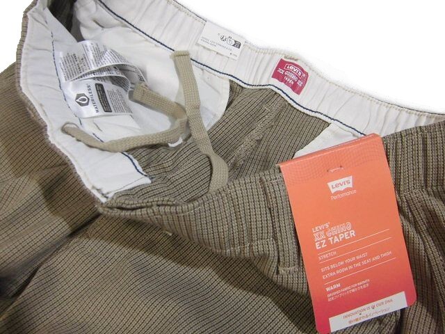 K土11557新品▼ リーバイス 【 L 】 ベージュ系 Levi's XX CHINO EZ TAPER チノ イージーパンツ ロングパンツ Levi's ストレッチ_画像6