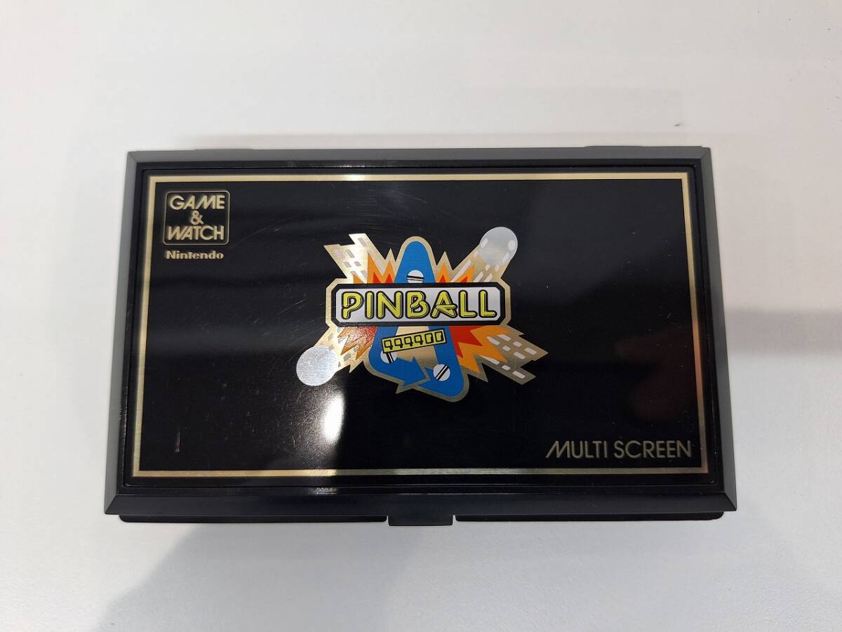 ほぼ未使用品　美品♪　動作確認済み【任天堂ゲームウォッチ　ピンボール】_画像2