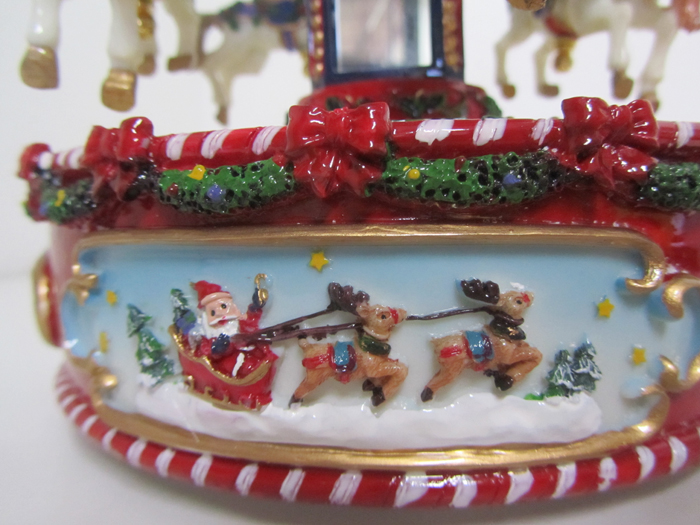  новый товар :me Lee go- Land. музыкальная шкатулка * вращение деревянная лошадь *** произведение искусства товар ( дополнение )