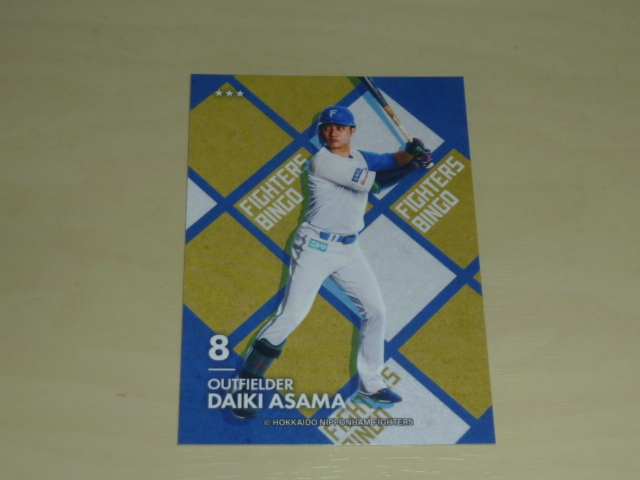 . промежуток большой основа Hokkaido Nippon-Ham Fighters Fighter z бинго 2025 коллекционные карточки коллекционная карточка . промежуток 