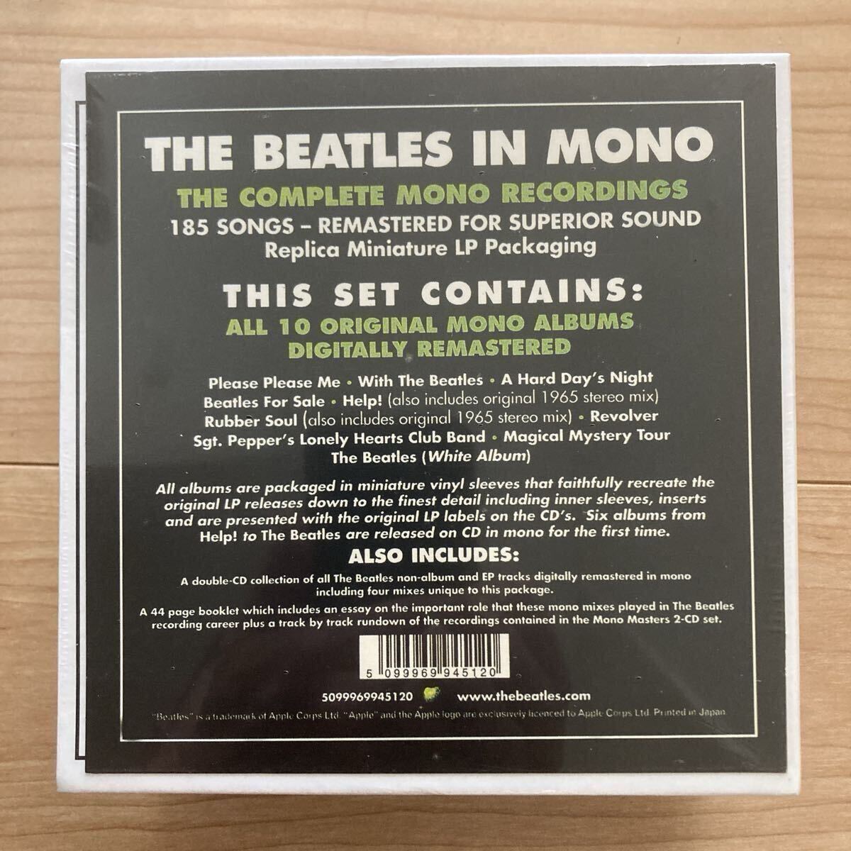 新品未開封　CD13枚組 THE BEATLES／THE BEATLES MONO BOX (輸入盤　printed in JAPAN)_画像2