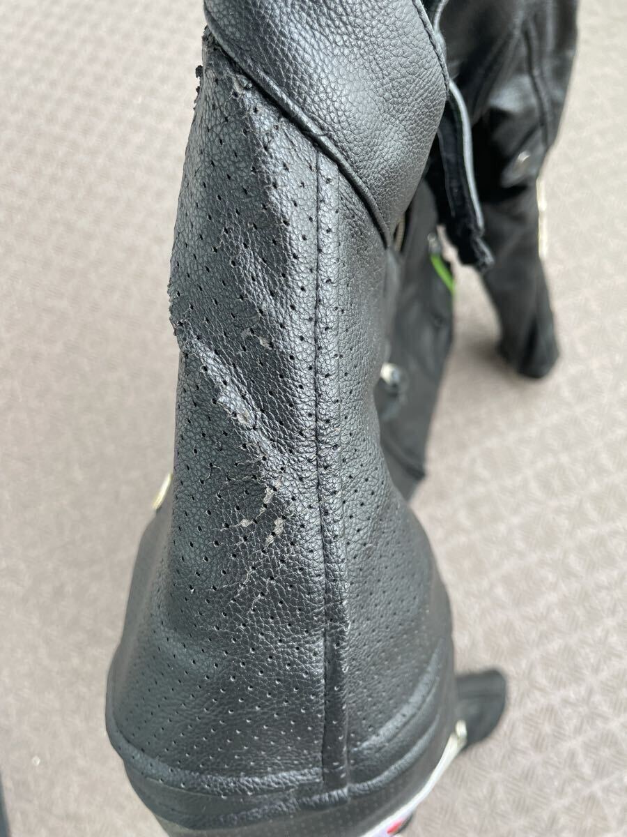 Kawasaki カワサキ ライダースジャケット レザージャケット アウター 上着 バイクウェア メンズ M 合皮_画像8