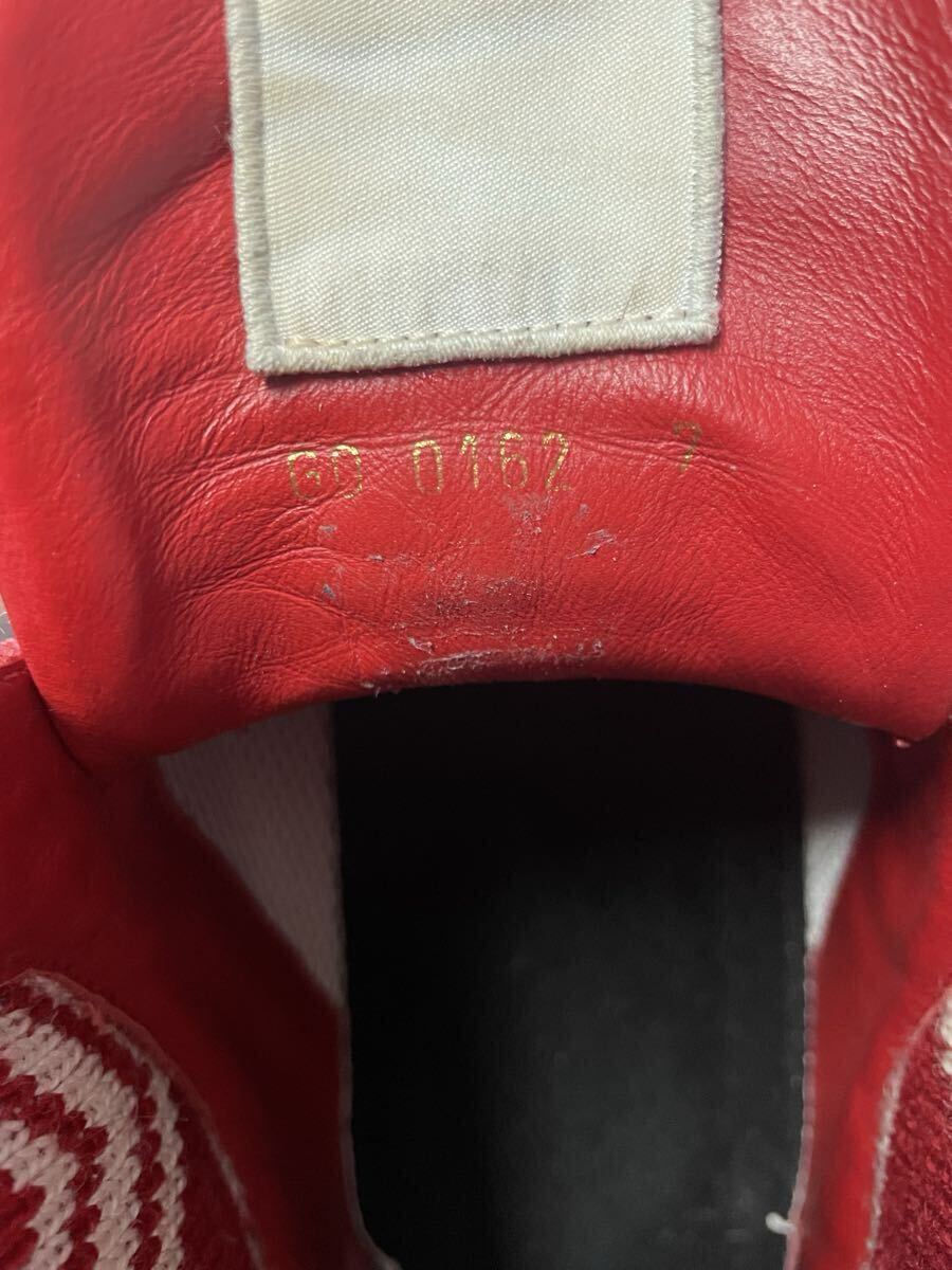 LOUIS VUITTON ルイヴィトン LV ハイカット スニーカー 靴 シューズ メンズ 7 レッド_画像10