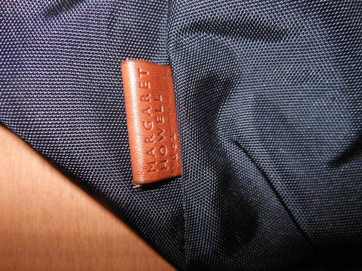 MARGARET HOWELL idea　ナイロン ショルダーバッグ 紺　ネイビー_画像2